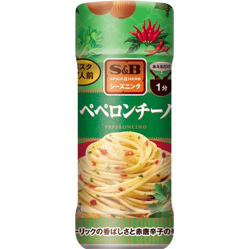 他サイト： S&B シーズニング ペペロンチーノ ボトル(53g)[エスニック調味料]の商品画像
