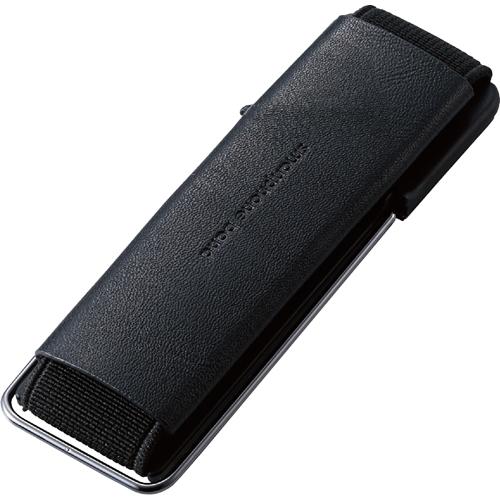 他サイト： エレコム スマホバンド 貼り付けタイプ レザー 落下防止 ブラック P-STBLSBK(1個)[その他]の商品画像