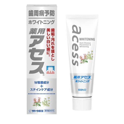 他サイト： 薬用アセス ホワイトニング(90g)[歯磨き粉 その他]の商品画像