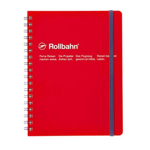 他サイト： ロルバーン ポケット付メモ L レッド 500055-124(1冊)[ノート・ファイル]の商品画像