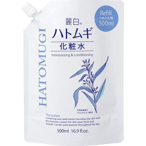他サイト： 麗白 ハトムギ化粧水 詰替(500ml)[化粧水 さっぱり]の商品画像