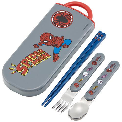 他サイト： TACC2AG 抗菌食洗対応トリオセット スパイダーコミック(1個)[弁当箱]の商品画像