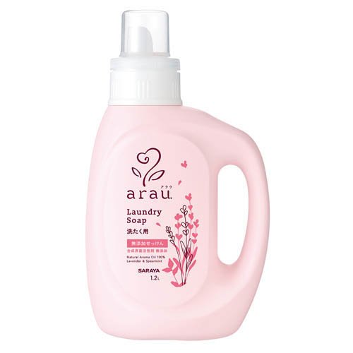 他サイト： arau.(アラウ) 洗たく用せっけん(1.2L)[洗濯洗剤(液体)]の商品画像