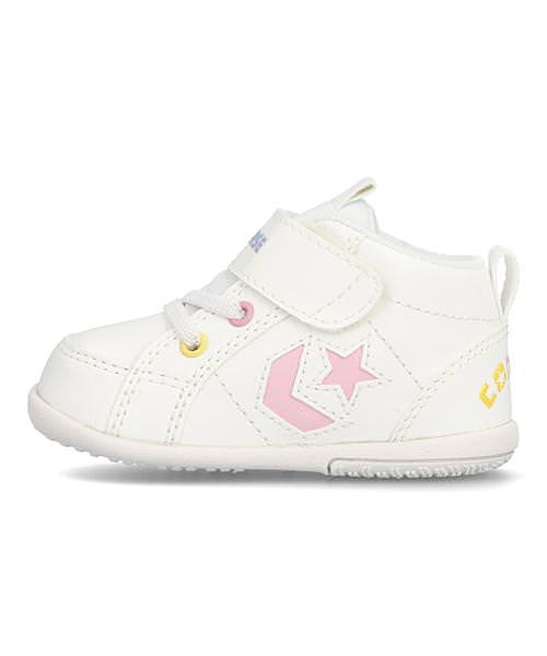 コンバース ベビーシューズ スニーカー 女の子 ミニインチスター Mini Inchstar Converse ホワイト ピンクの通販はau Pay マーケット 靴通販のシューズダイレクト