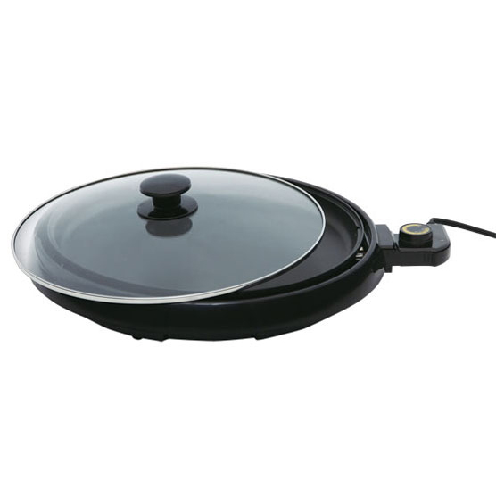 他サイト： ホットプレート アイリスオーヤマ IHP-C320-B [丸型ホットプレート] メーカー直送の商品画像