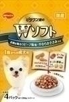 他サイト： 【5/3ポイントUP】日本ペットフード ビタワン君のWソフト ビーフ味粒 200gの商品画像