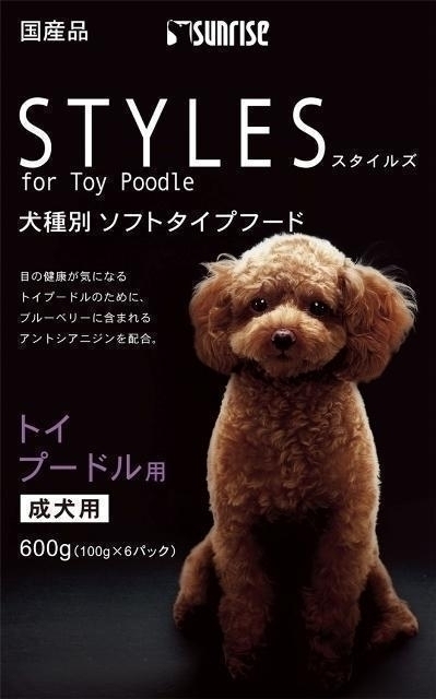 他サイト： マルカン スタイルズ トイプードル用 600g [犬用フード]の商品画像