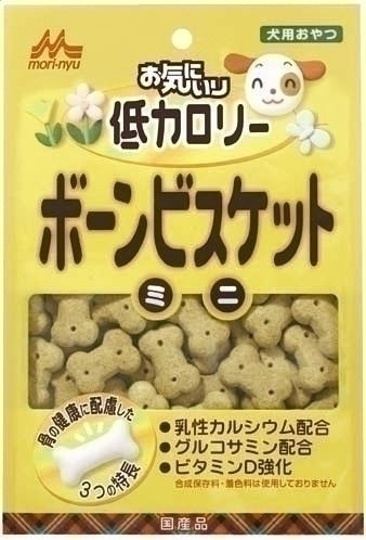 他サイト： 【5/3ポイントUP】森乳サンワールド 低カロリーボーンビスケットミニ 100gの商品画像