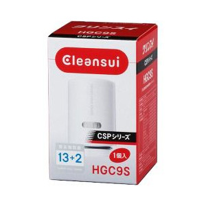 他サイト： 三菱ケミカル・クリンスイ HGC9S [浄水器用カートリッジ クリンスイ スーパーハイグレードタイプ (13+2物質除去タイプ)の商品画像