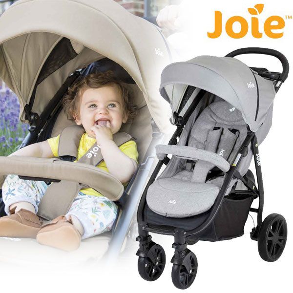 他サイト： KATOJI Joie ベビーカー ライトトラックス4 グレーフランネル 41947の商品画像