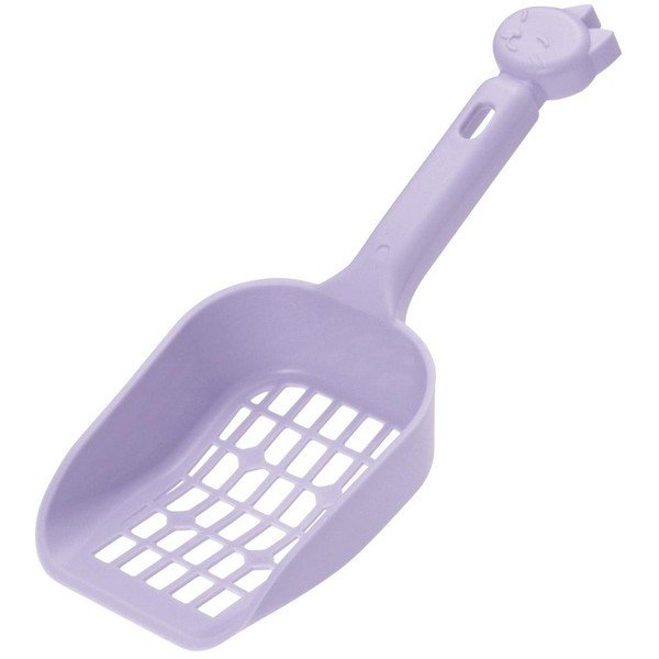 他サイト： Richell NEWコロル ネコトイレ用スコップ大粒用 紫の商品画像