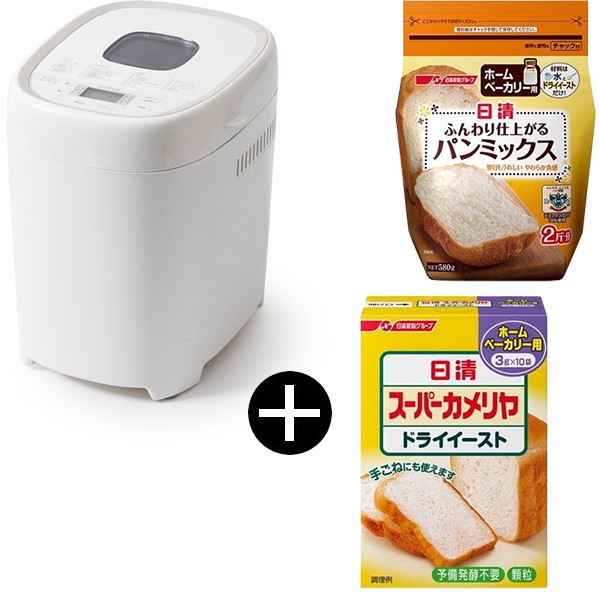 シロカ 毎日おいしい お手軽食パンミックス ソフトパン SHB-MIX1270 260g 10袋入 ： Amazon・楽天・ヤフー等の通販価格比較  [最安値.com]