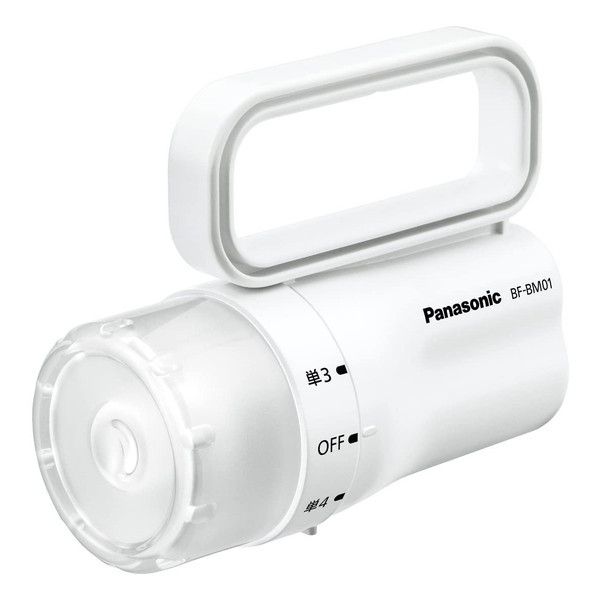 他サイト： PANASONIC 電池がどっちかライト ホワイト BF-BM01P-Wの商品画像
