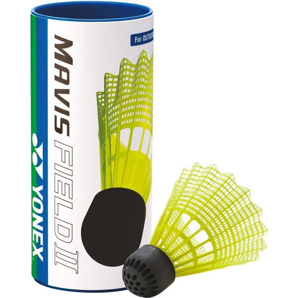 他サイト： ヨネックス バドミントンシャトル メイビスフィールドII(3個入り) 番 MF2CBP 004 イエローの商品画像