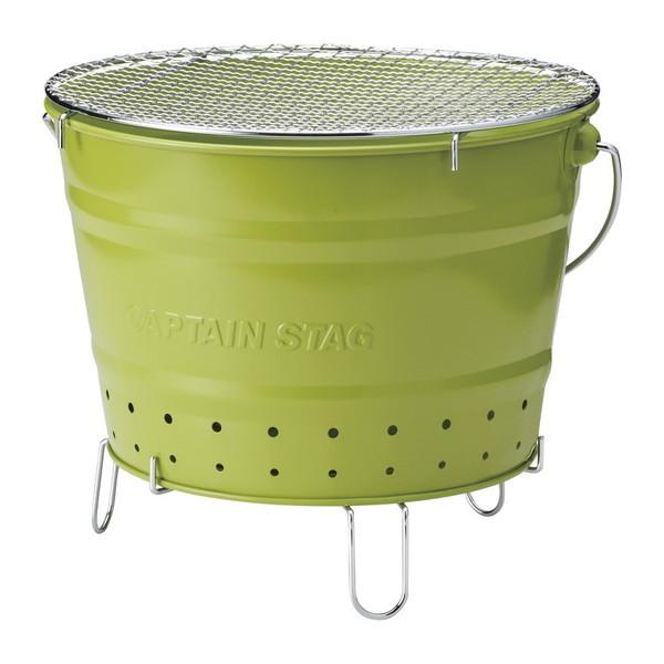 他サイト： CAPTAIN STAG UG-0023 グリーン [バケットグリル]の商品画像