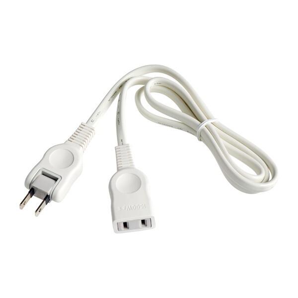 他サイト： ELPA W-1511NB(W) ホワイト [延長コード 1m]の商品画像