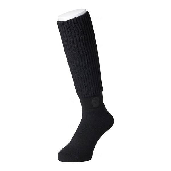 他サイト： 岡本 靴下サプリ まるでこたつ メンズソックス 25-27cm ブラック メーカー直送の商品画像