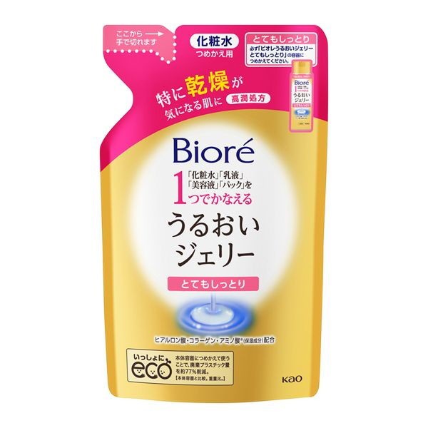 他サイト： 花王 ビオレ うるおいジェリー とてもしっとり つめかえ用の商品画像