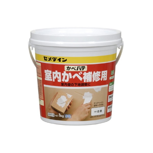 他サイト： セメダイン セ) かべパテ 1kg 箱 HC-158の商品画像