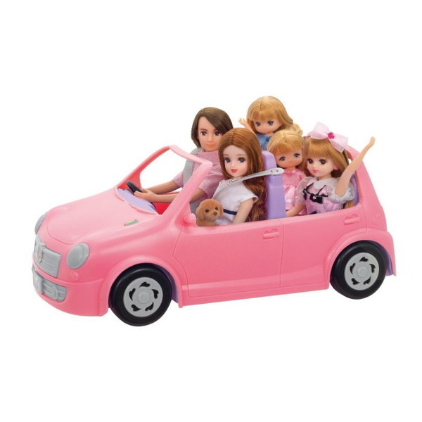 他サイト： タカラトミー リカちゃん LF-04 みんなでおでかけ リカちゃん ファミリーカーの商品画像