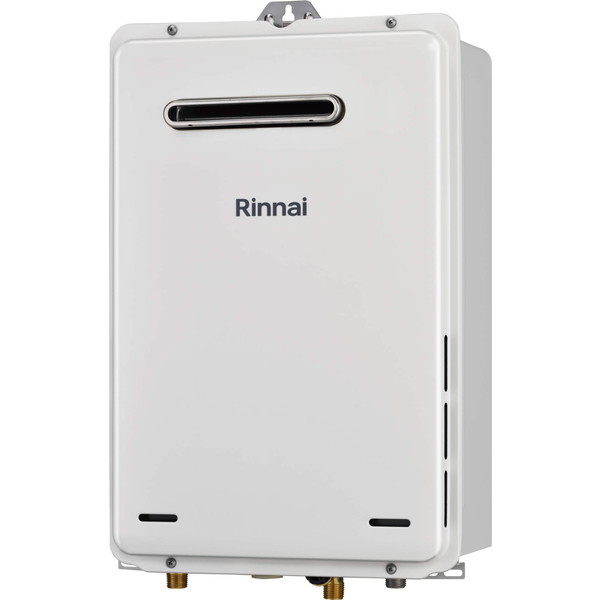 他サイト： Rinnai RUX-A1615W(A)-E-13A ユーロホワイト [ガス給湯器 (都市ガス用・給湯専用・屋外壁掛・PS標準設の商品画像