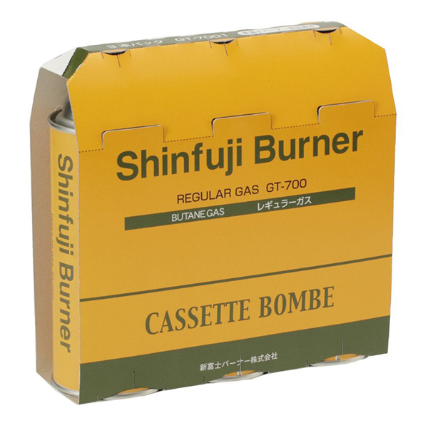 他サイト： 新富士バーナー Shinfuji Burner GT-7001 レギュラーガス3本セットの商品画像