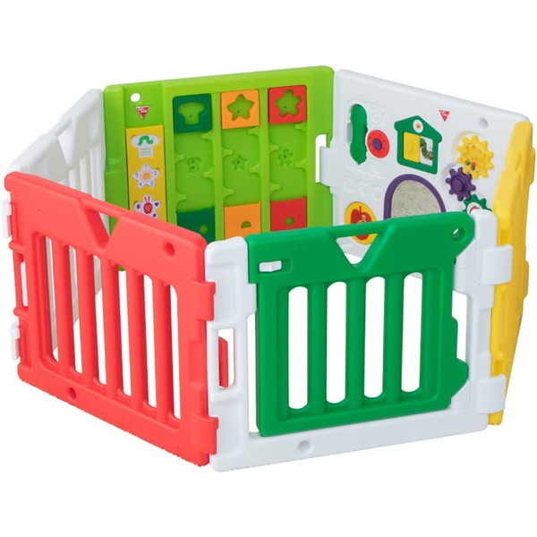 他サイト： 日本育児 ミュージカルキッズランドDXII ハラペコアオムシ [ベビーサークル]の商品画像