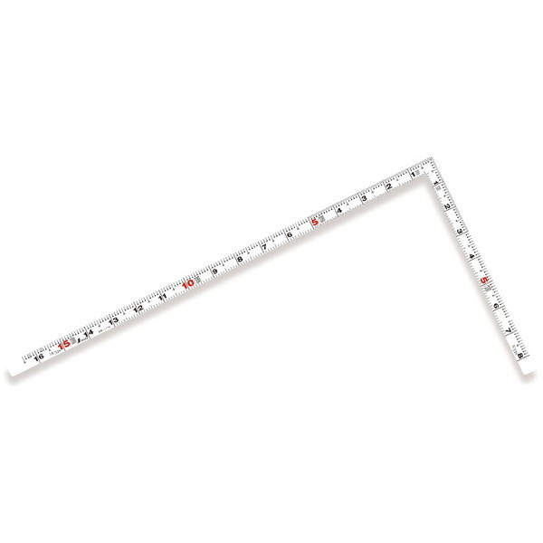 他サイト： シンワ測定 曲尺平ぴた ホワイト1尺6寸 表裏同目の商品画像