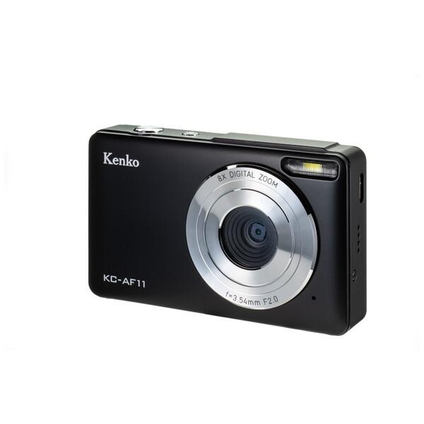 他サイト： ケンコー・トキナー KC-AF11 BK ブラック [コンパクトデジタルカメラ (500万画素)]の商品画像