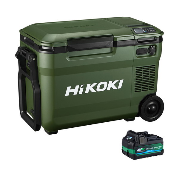 他サイト： HiKOKI UL18DBA(WMGZ) 14.4/18V コードレス冷温庫 庫内容量25L フォレストグリーンの商品画像