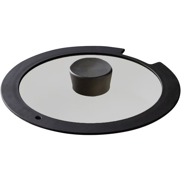 他サイト： アイリスオーヤマ H-IS-GL20 ブラック [ダイヤモンドコートパン ガラスふた20cm] メーカー直送の商品画像