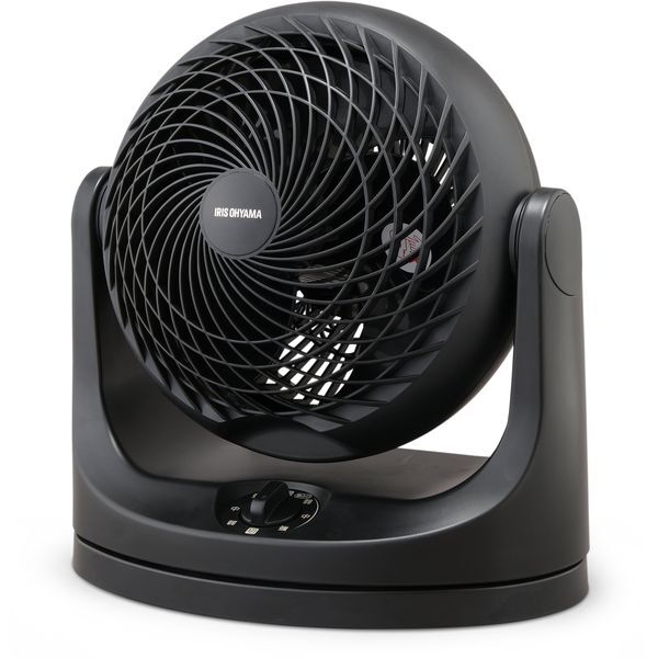 他サイト： アイリスオーヤマ PCF-MKM18-B ブラック [サーキュレーター 14畳 首振り マカロン型] メーカー直送の商品画像