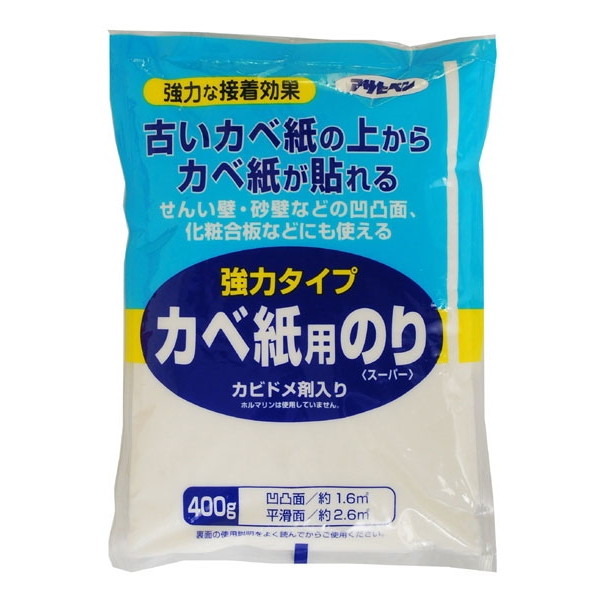 他サイト： アサヒペン 773 強力タイプカベ紙用のり 400gの商品画像
