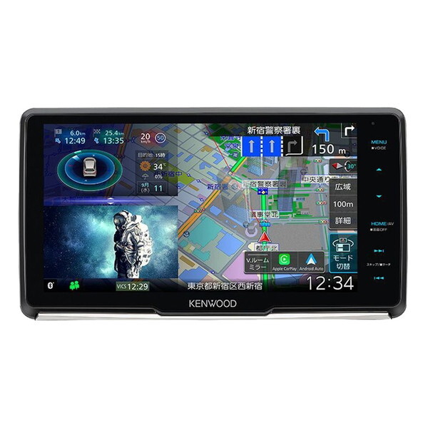 他サイト： KENWOOD MDV-M911HDF 彩速ナビ [9V型 フルセグチューナー内蔵DVD/USB/SD AVナビゲーション]の商品画像