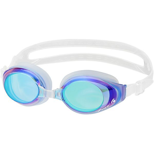 他サイト： VIEW V630SAM BLEM BLEM SWIPE フィットネス スイミングゴーグル (ミラーモデル) ホワイトの商品画像