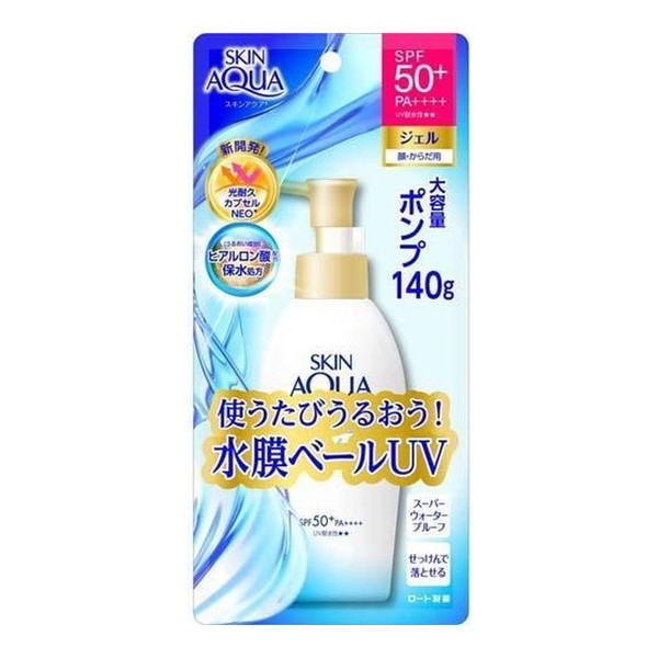 他サイト： ロート製薬 スキンアクア スーパーモイスチャージェル 140gの商品画像