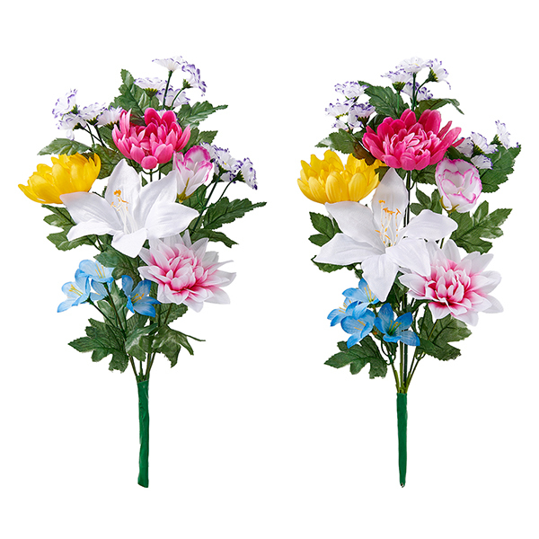 他サイト： アイメディア 1010349 お墓・仏壇用 お供え花 2束組 45cmタイプの商品画像