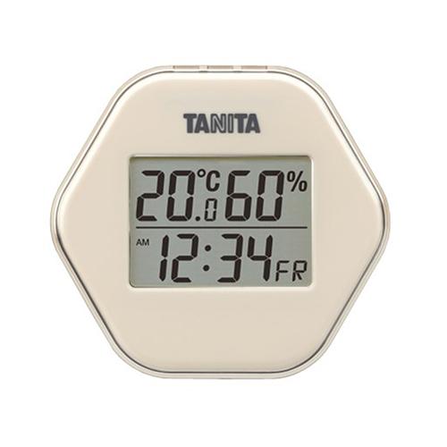 他サイト： タニタ(TANITA) TT-573-IV アイボリー デジタル温湿度計の商品画像