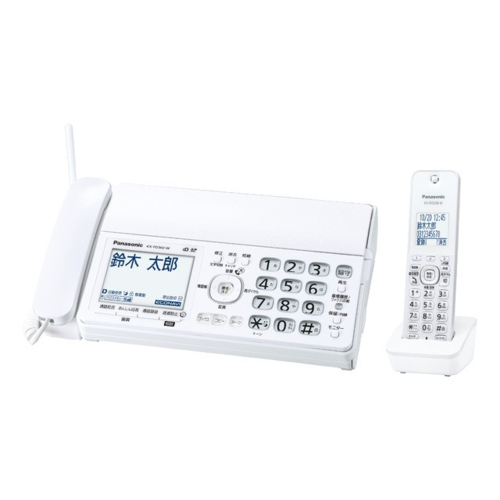 他サイト： パナソニック(Panasonic) KX-PD360DL-W デジタルコードレス普通紙ファクス 子機1台付きの商品画像