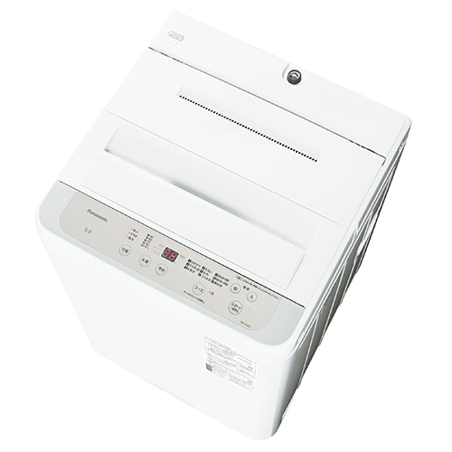 他サイト： 【長期保証付】パナソニック(Panasonic) NA-F5B3-H(ライトグレー) 全自動洗濯機 上開き 洗濯5kgの商品画像