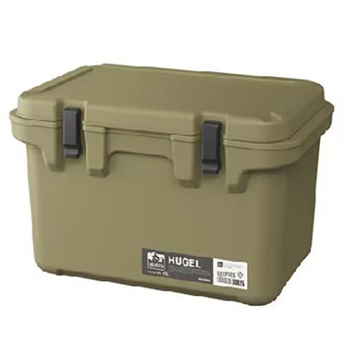他サイト： アイリスオーヤマ(Iris Ohyama) TC-40 カーキ HUGEL クーラーボックス 40Lの商品画像