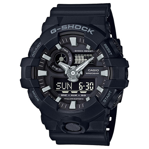他サイト： CASIO(カシオ) GA-700-1BJF G-SHOCK ジーショック 国内正規品 BIG CASE クオーツ メンズ 腕時の商品画像