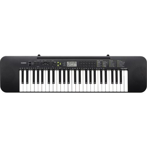 他サイト： CASIO(カシオ) CTK-240 ベーシックキーボード 49鍵盤の商品画像