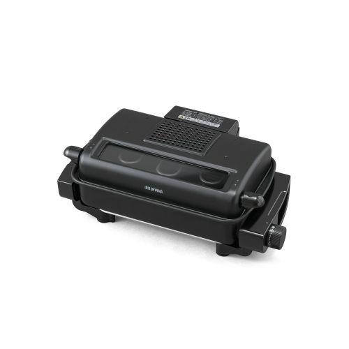 他サイト： アイリスオーヤマ(Iris Ohyama) EMT-1103-B ブラック マルチロースター 容器付の商品画像