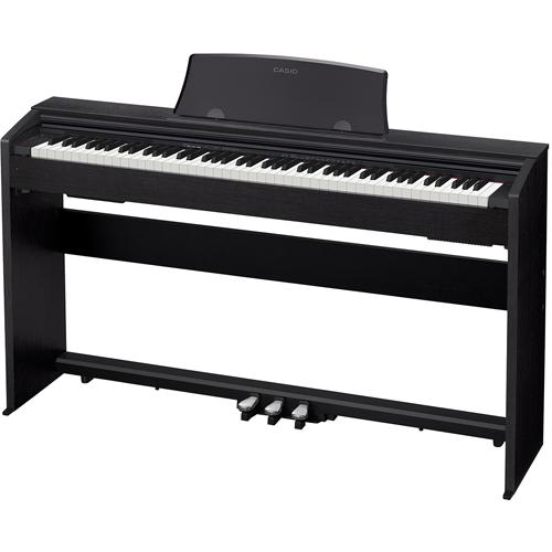 他サイト： CASIO(カシオ) PX-770-BK(ブラックウッド調) Privia(プリヴィア) 電子ピアノ 88鍵盤の商品画像