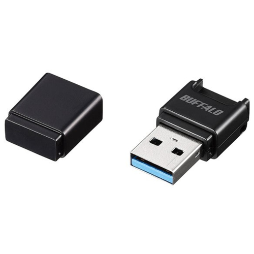 他サイト： バッファロー(BUFFALO) BSCRM100U3BK USB3.0 microSD専用コンパクトカードリーダー ブラックの商品画像