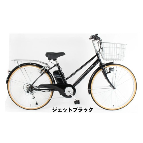 他サイト： 電動アシスト自転車 シマノ製6段変速 26インチ 21テクノロジー(21Technology) DACT266(ジェットブラックの商品画像