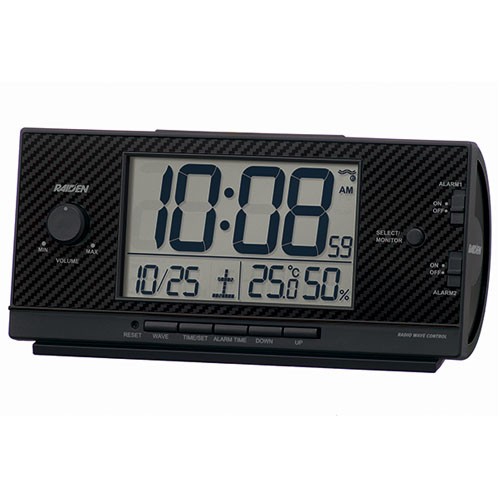 他サイト： セイコー(SEIKO) NR539K(黒塗装) 目ざまし時計 大音量 PYXIS(ピクシス) ライデンシリーズの商品画像