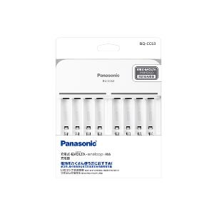 他サイト： パナソニック(Panasonic) BQ-CC63 単3形単4形 ニッケル水素電池専用充電器の商品画像