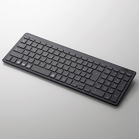 他サイト： エレコム(ELECOM) TK-FBP101BK ブラック 無線キーボード 日本語配列の商品画像